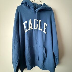 Blue Men's American Eagle Hoodie